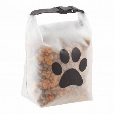 100% Food Grade Dog Cat Treat Packaging Block Square Flat Bottom Zipper Stand up Pouch Plastic Pet Food Bag