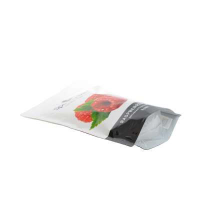 Custom printed  food grade dried fruit stand up zip lock snack  food packaging pouch